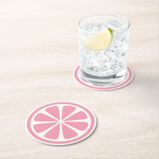 Roze Onderzetter op basis van compacte graaf (Insitu)