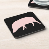 Roze Onderzetter van de Varkensherkork (Linkerzijde)