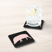 Roze Onderzetter van de Varkensherkork (Rechterzijde)