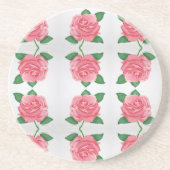 Roze Onderzetter van Passie Sandstone (Voorkant)