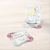 Roze Onderzetter voor het huwelijk van Roses (Insitu)