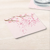 Roze Onderzetters set (Schuin)