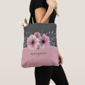 Roze onderzetters tote bag (Dichtbij)