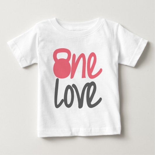 Roze "One Love" (Voorkant)