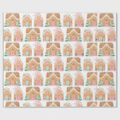 Roze ontbijtpapier voor ontbijtkoek cadeaupapier (Vlak)