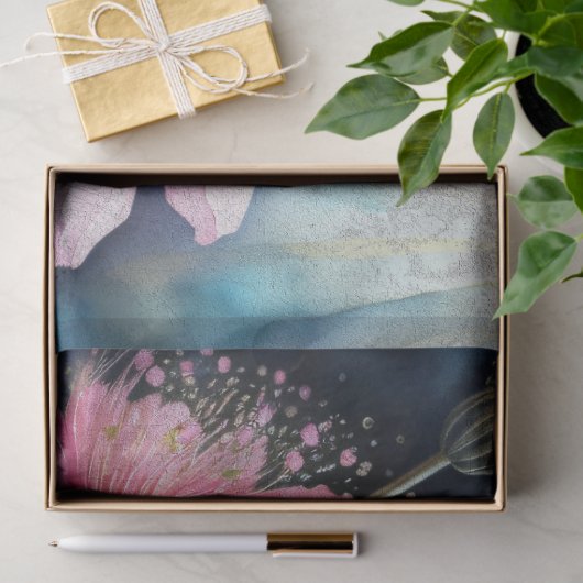  roze ontkoppeling tissuepapier (Geschenk)