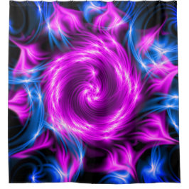 Roze ontwerp douchegordijn