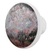 Roze onvaag keramische knop (Rechts)