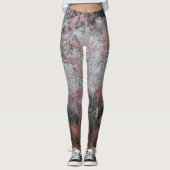 Roze onvaag leggings (Voorkant)
