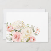 Roze onze kleine pompoen 1e verjaardag Foto Kaart (Achterkant)