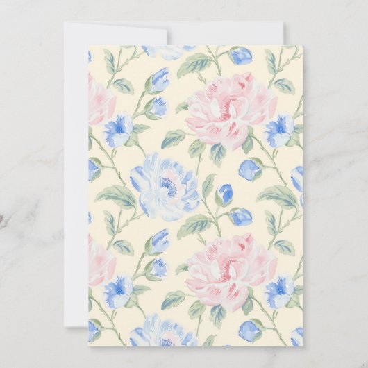 Roze onze kleine pompoen verjaardag uitnodiging (Achterkant)