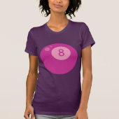 Roze oogbal t-shirt (Voorkant)