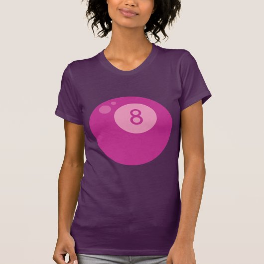 Roze oogbal t-shirt (Voorkant)