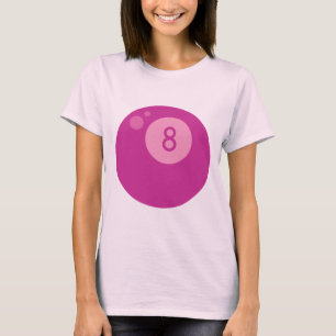 Roze oogbal t-shirt