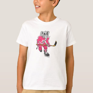 Roze oogklepspeler t-shirt