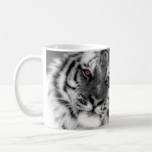 Roze Oogtijger Koffiemok (Links)
