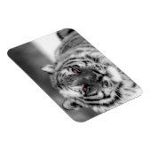 Roze Oogtijger Magneet (Rechterzijde)