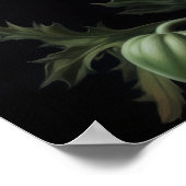 Roze Oosters Poppy Flowers Art Print Poster (Hoek)