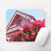 Roze op de Roze - Martha's wijngaard Muismat (Met muis)