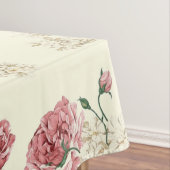 Roze op Gele  Floral Tafelkleed (Voorbeeld)