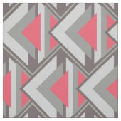 Roze op grijs stof (Swatch)