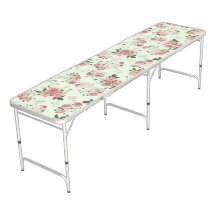 Roze op groene  Floral