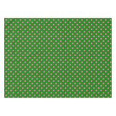 Roze op groene stippen patroonontwerp tafelkleed (Voorkant (Horizontaal))