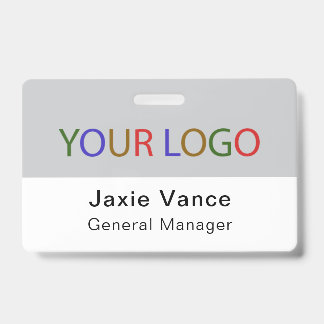 Roze op maat gemaakte harde plastic  met metalen c badge