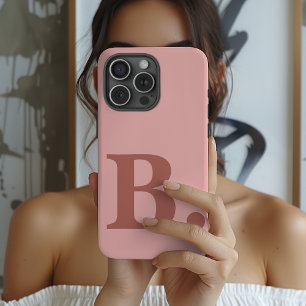 Roze op maat gemaakte iPhone hoes afstudeercadeau 15 Pro Case