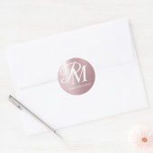 Roze op maat gemaakte stickers productlabels (Envelop)