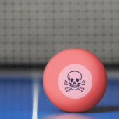 Roze op roze 1 ster pingpongbal (Net)