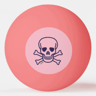 Roze op roze 1 ster pingpongbal