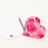 Roze op Roze Abstract  Notitieboek (Binnen)