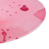 Roze op Roze Abstract Snijplank (Hoek)