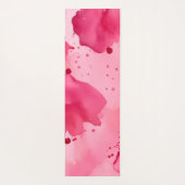 Roze op Roze Abstract Yogamat (Achterkant)