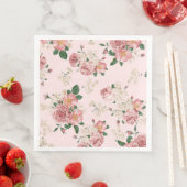 Roze op Roze  Floral Servet (Insitu)