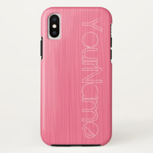 Roze op roze lijnen Case-Mate iPhone case
