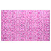 Roze op roze luipaardprint stof (Yard (91,4 cm))