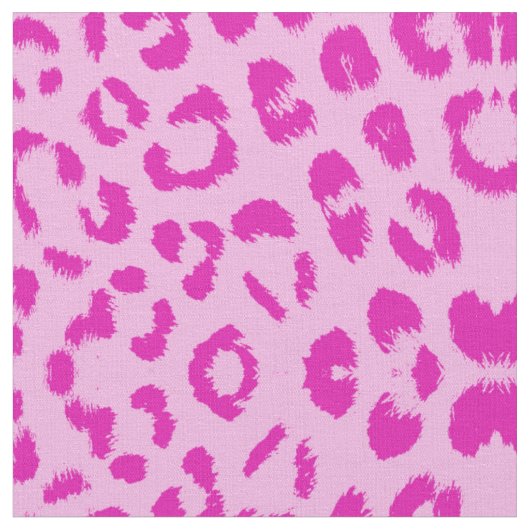 Roze op roze luipaardprint stof (Close Up)