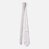 Roze op witte decoratieve kant stropdas (Achterkant)