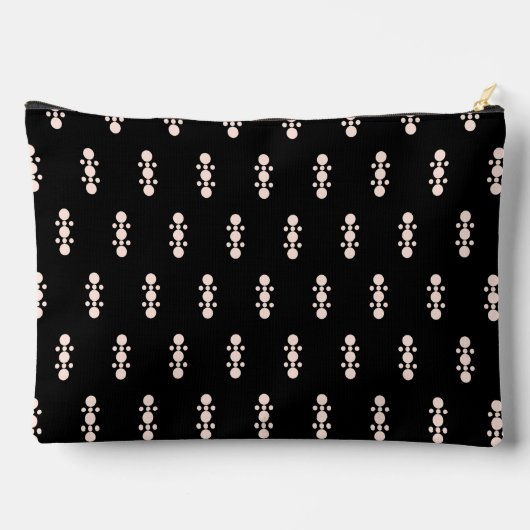 Roze op zwart etui (Achterkant)