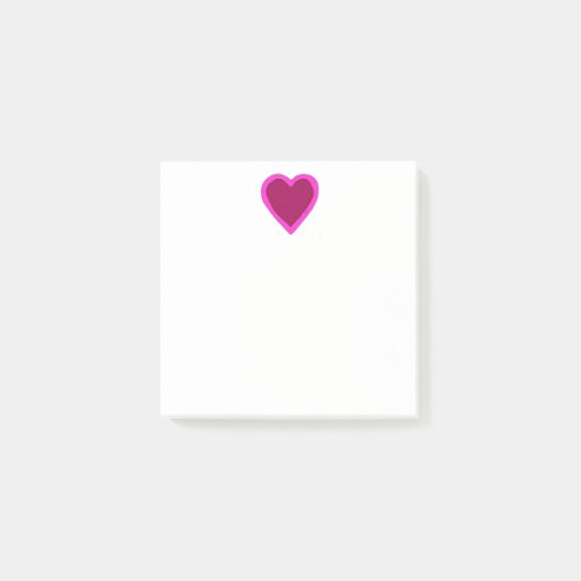 roze opmerkingen achteraf post-it® notes (Voorkant)