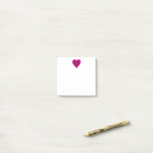  roze opmerkingen achteraf post-it® notes (Op bureau)