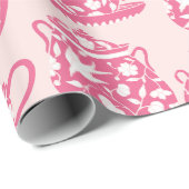 Roze opvulpapier cadeaupapier (Rol Hoek)