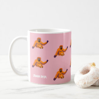 roze Orangutan mok van John Dyer