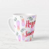 ROZE & ORANJE ANANAS HAPPY SUMMER LATTE MOK (Linkerhoek)