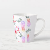 ROZE & ORANJE ANANAS HAPPY SUMMER LATTE MOK (Rechts)