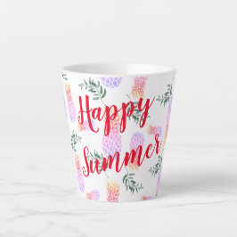 ROZE & ORANJE ANANAS HAPPY SUMMER LATTE MOK