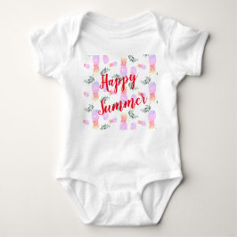 ROZE & ORANJE ANANAS HAPPY SUMMER ROMPER