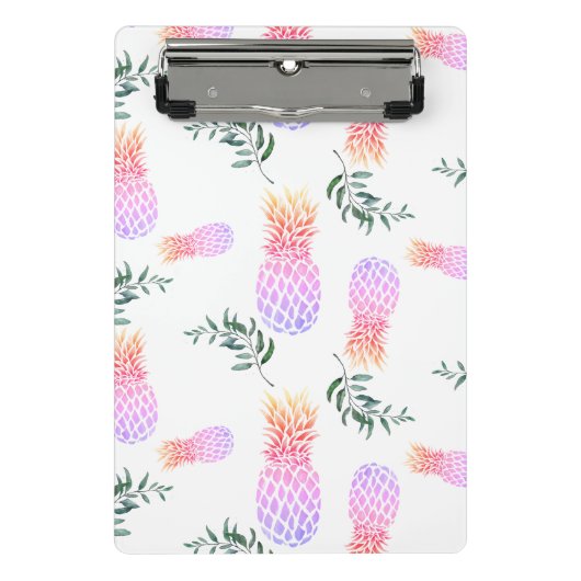 ROZE & ORANJE ANANAS MINI KLEMBORD (Voorkant)